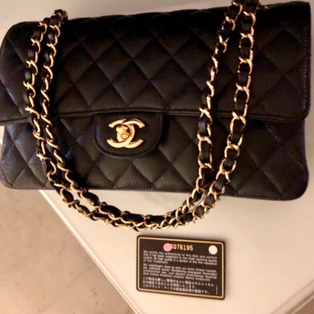 Reserved Chanel Classic Caviar Double Flap 2.55 - Picture 8 of 8